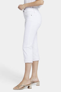 Marilyn Straight Crop Jeans In Cool Embrace® Denim | Optic White | Pants | NYDJ