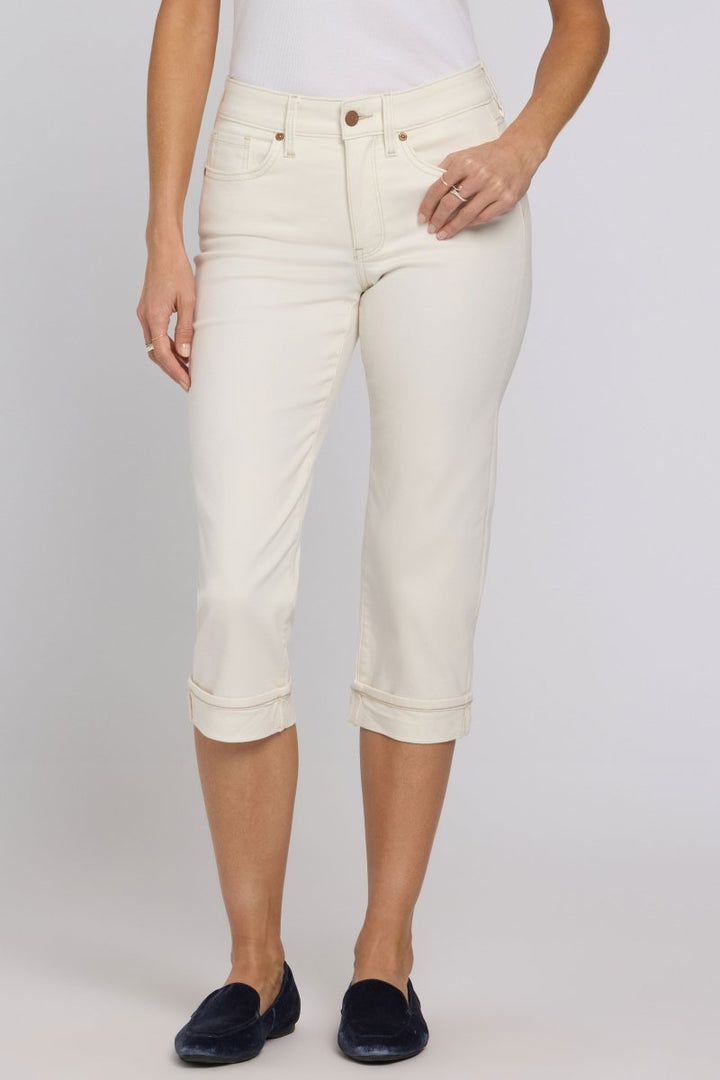 Marilyn Straight Crop Jeans | Vintage White | Denim | NYDJ
