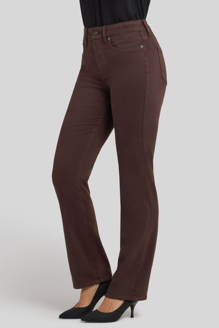 Marilyn Straight Jeans | Bitter Chocolate - NYDJ