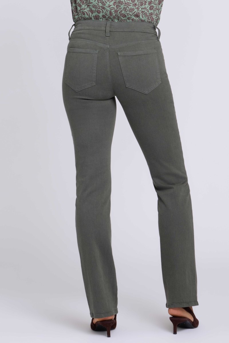 Marilyn Straight Jeans In Sure Stretch® Denim | True Olive - NYDJ