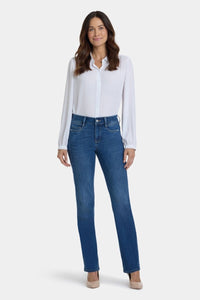 Marilyn Straight Jeans | Opera Blue | Pants | NYDJ