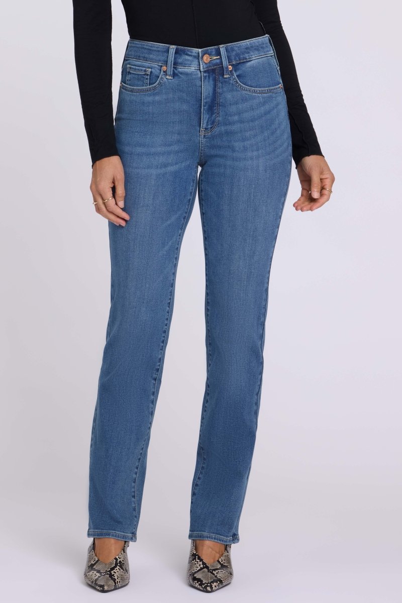 Marilyn Straight Jeans Sure Stretch® Denim (Tall) | Redwood - NYDJ