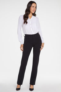 Marilyn Straight Sculpt-Her™ Pants | Black | Pants | NYDJ
