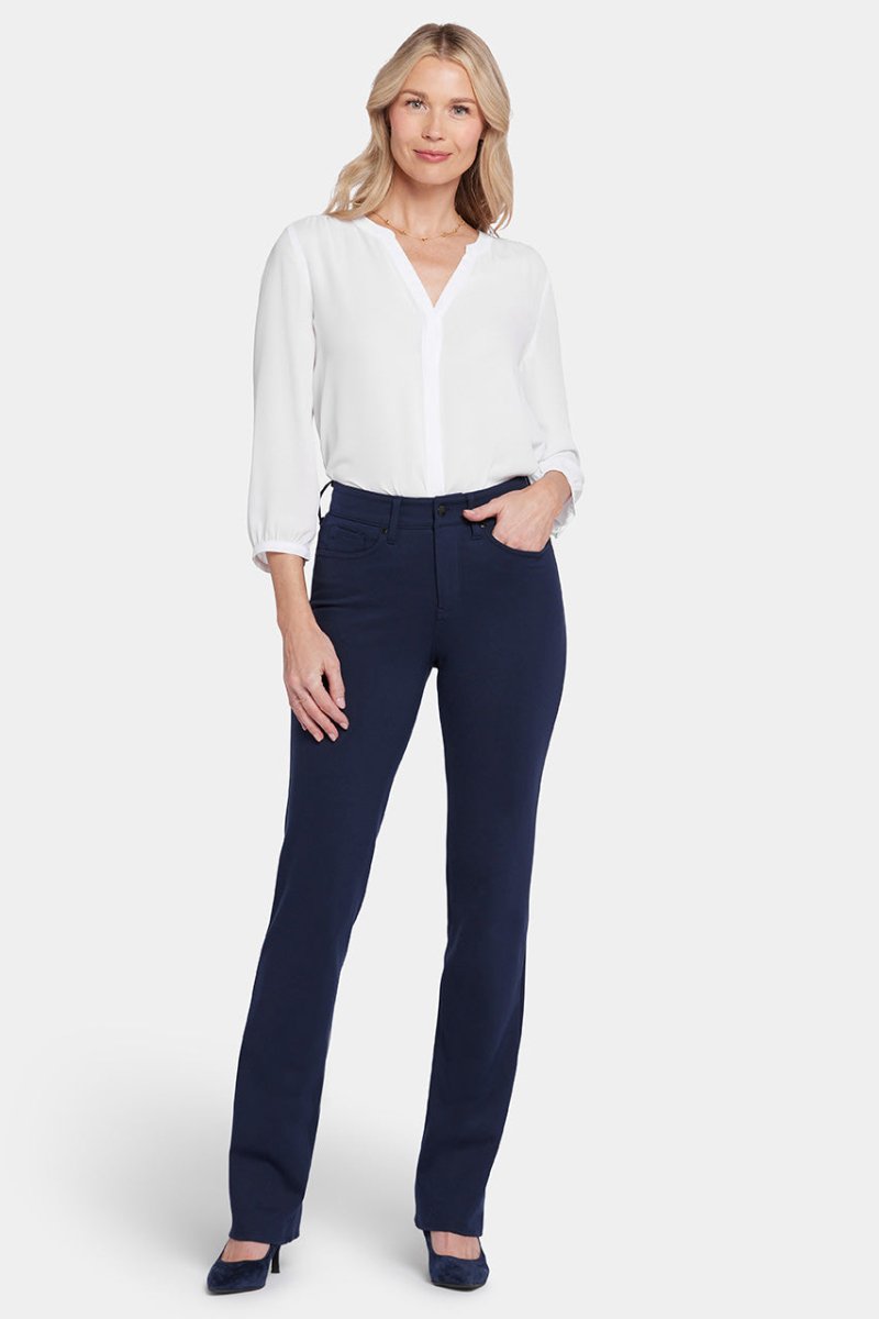 Marilyn Straight Sculpt-Her™ Pants | Oxford Navy | Pants | NYDJ