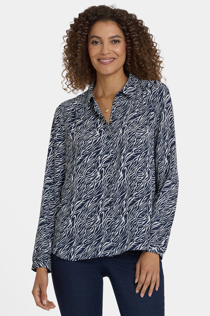 Modern Blouse | Vintage Zebra | Blouse | NYDJ