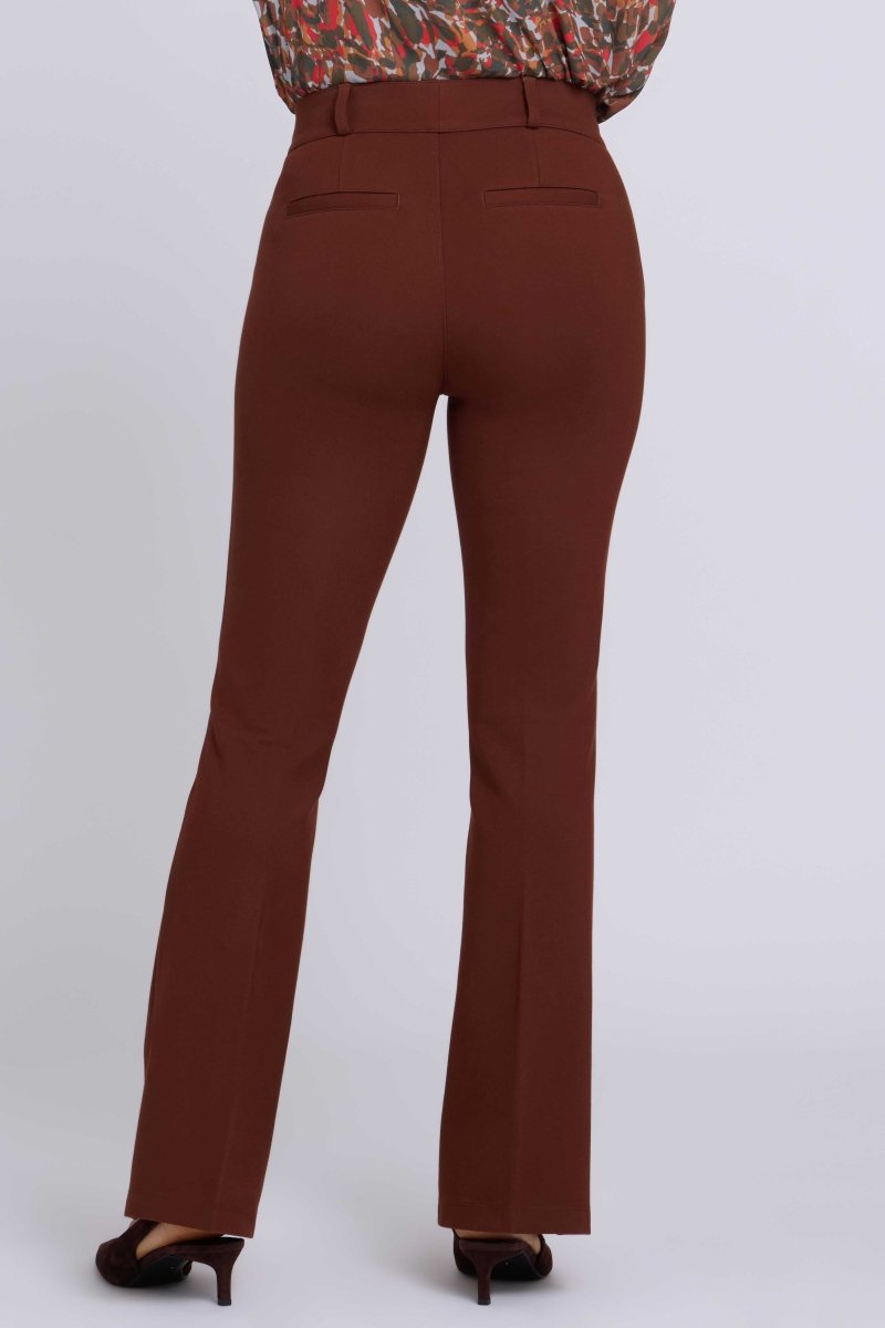 Pull-On Flared Pants Sculpt-Her™ Collection | Chocolate Fondant - NYDJ