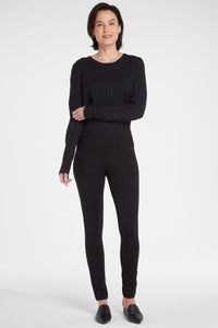Pull-On Legging Pants Sculpt-Her™ Collection | Black | Non Denim | NYDJ