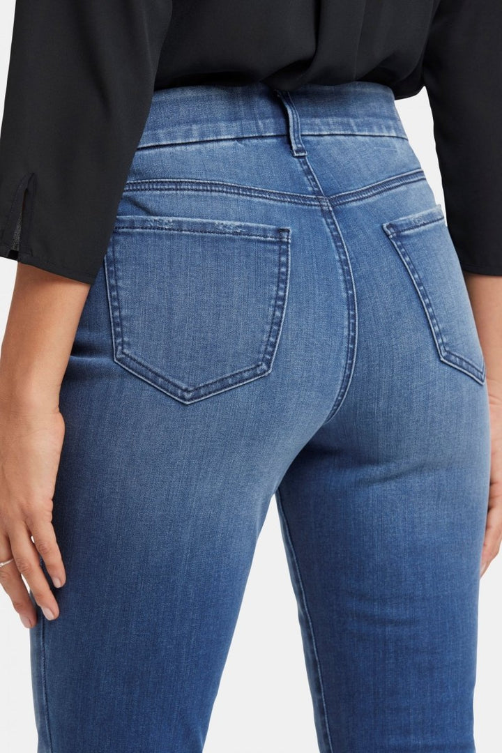 Sheri Slim Jeans Dark Blue Waist-Match™ Denim | Cascade Wave - NYDJ