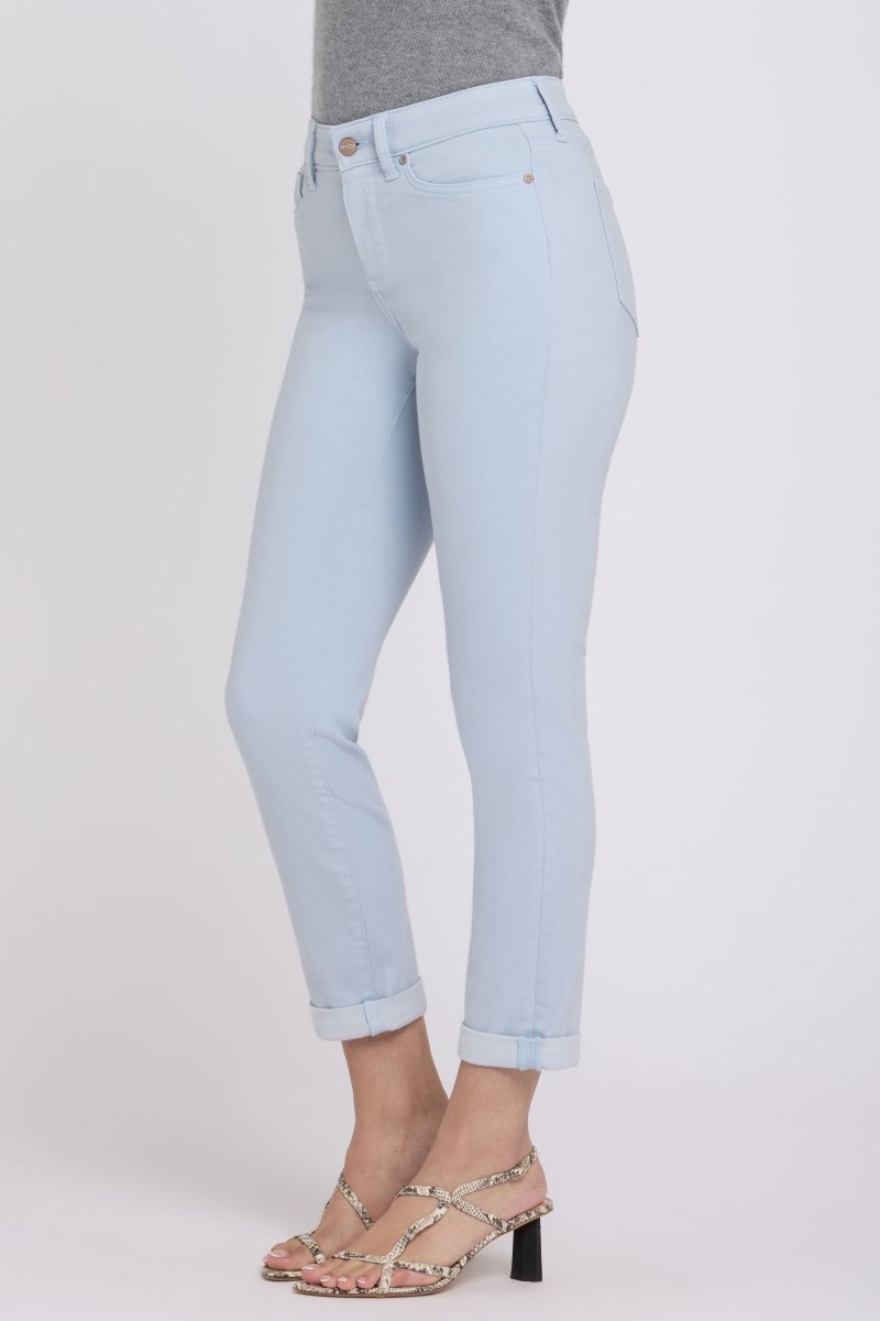 Sheri Slim Straight Ankle Jeans | Blue Clover | Pants | NYDJ
