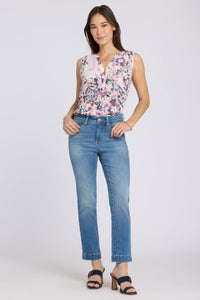 Sheri Slim Straight Ankle Jeans | Pacifica | Denim | NYDJ