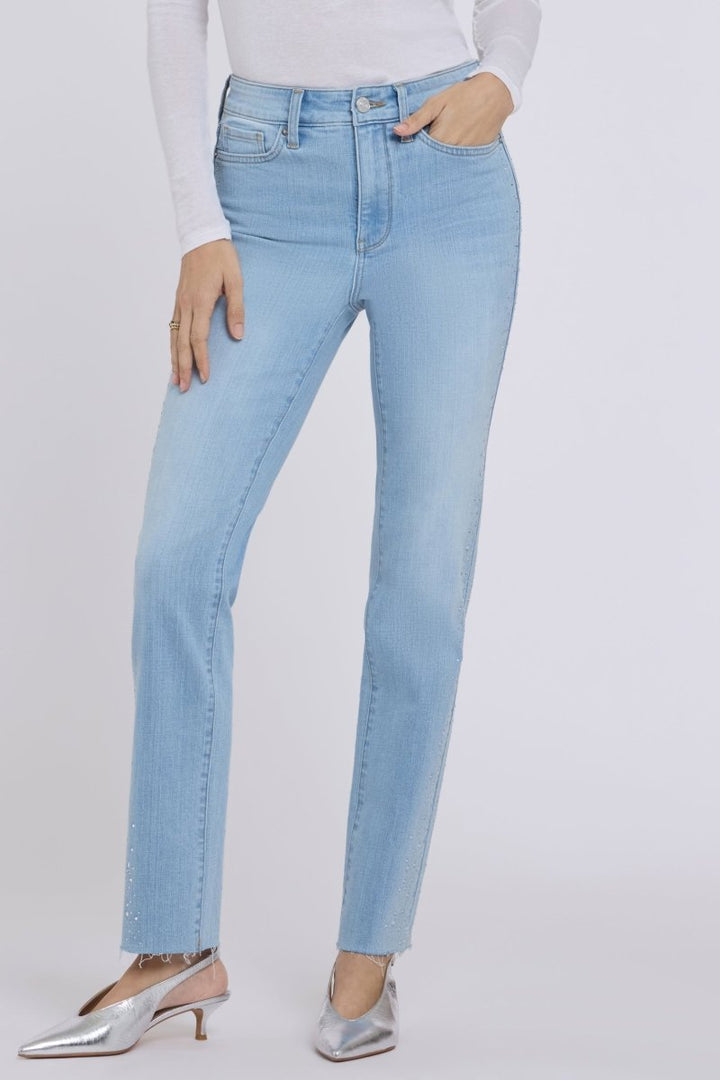 Sheri Slim Straight Jeans | Alyssum - NYDJ