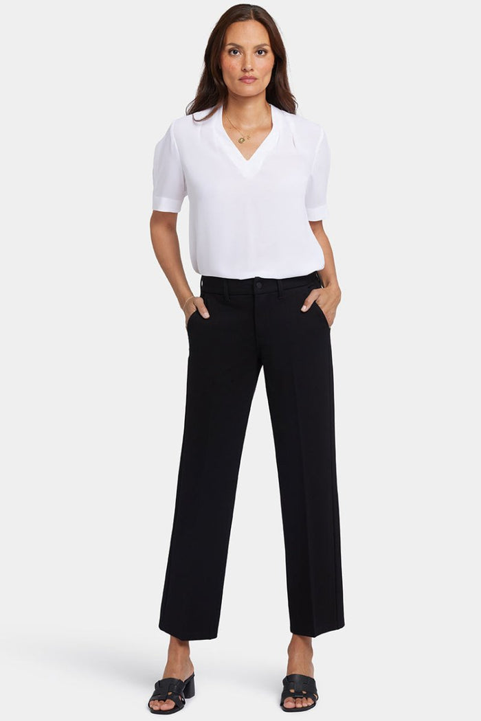 Straight Sculpt-Her™ Trouser | Black | Pants | NYDJ