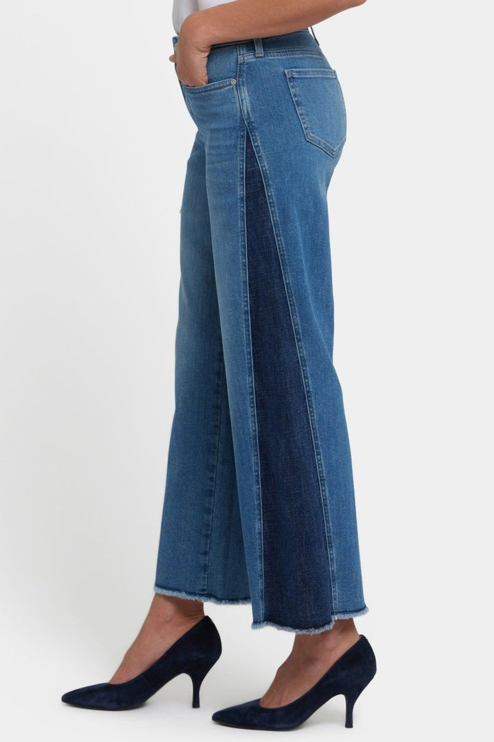 Teresa Wide Leg Ankle | Avenue Blue | Denim | NYDJ