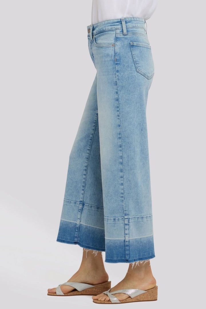 Teresa Wide Leg Ankle Jeans In Re - New™ Denim | Oasis Sand - NYDJ