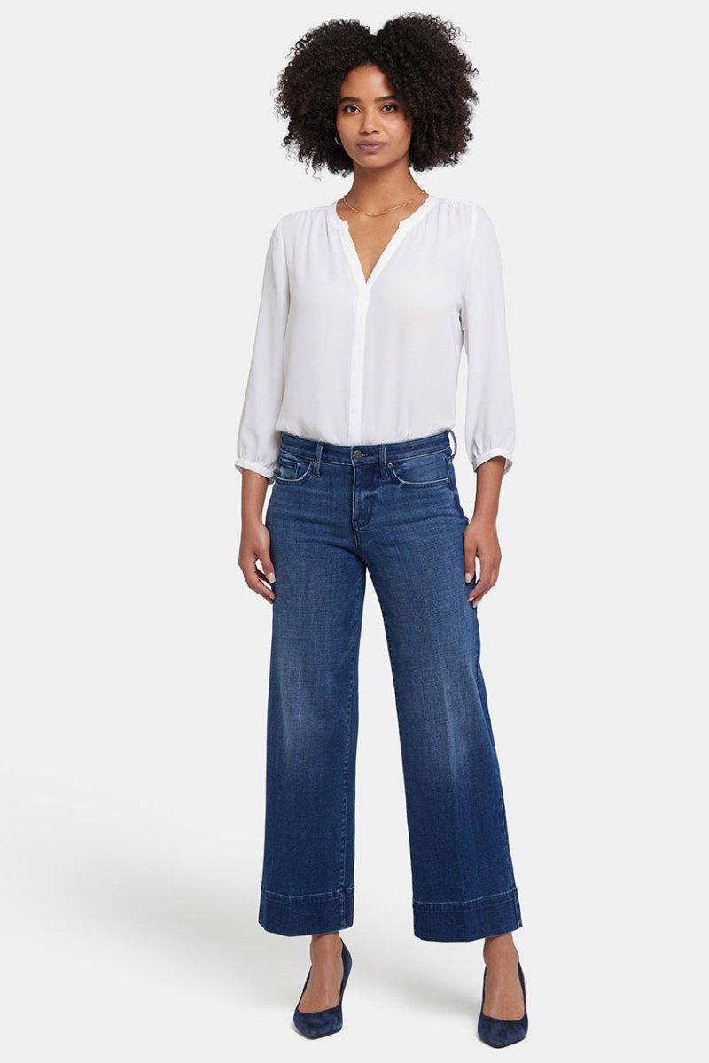 Teresa Wide Leg Ankle Jeans | Moonlight | Denim | NYDJ