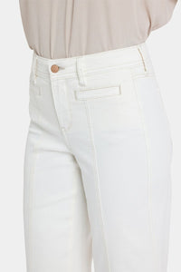 Teresa Wide Leg Ankle Jeans | Vintage White | Denim | NYDJ
