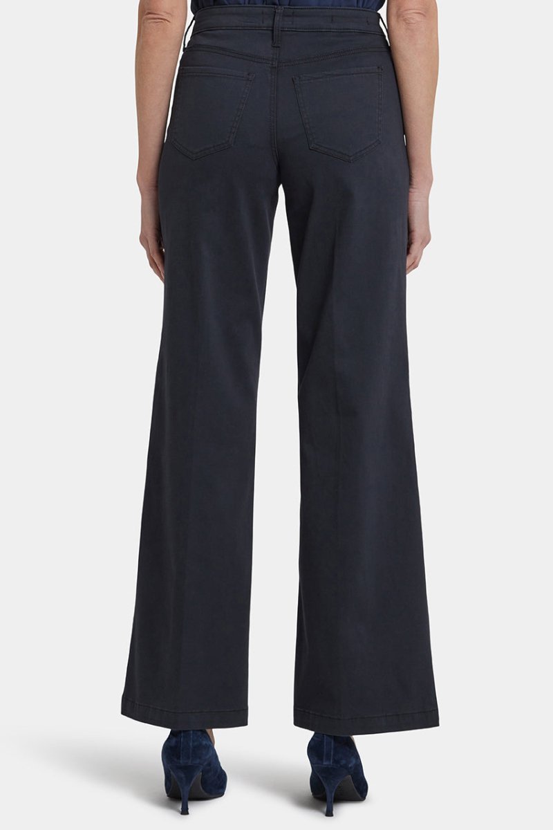 Teresa Wide Leg Jeans | Black | Denim | NYDJ