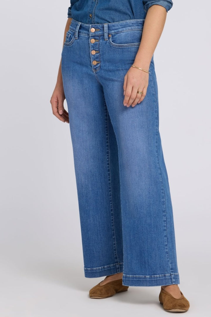 Teresa Wide Leg Jeans | Blue Paradise | Denim | NYDJ