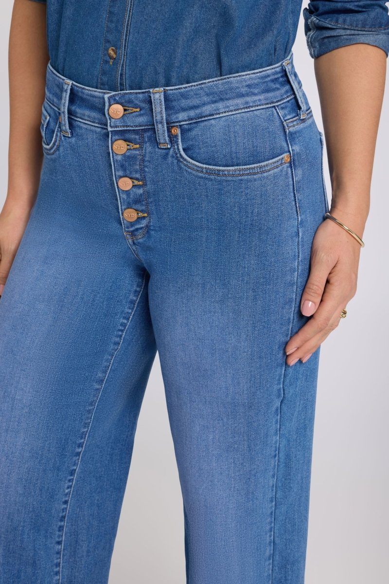 Teresa Wide Leg Jeans | Blue Paradise | Denim | NYDJ