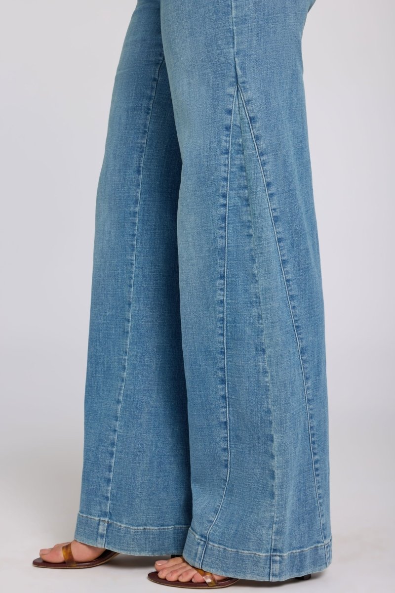 Teresa Wide Leg Jeans | Dawn Rock | Denim | NYDJ