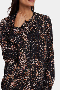 Tie-Neck Blouse | Le Montclair | Blouse | NYDJ