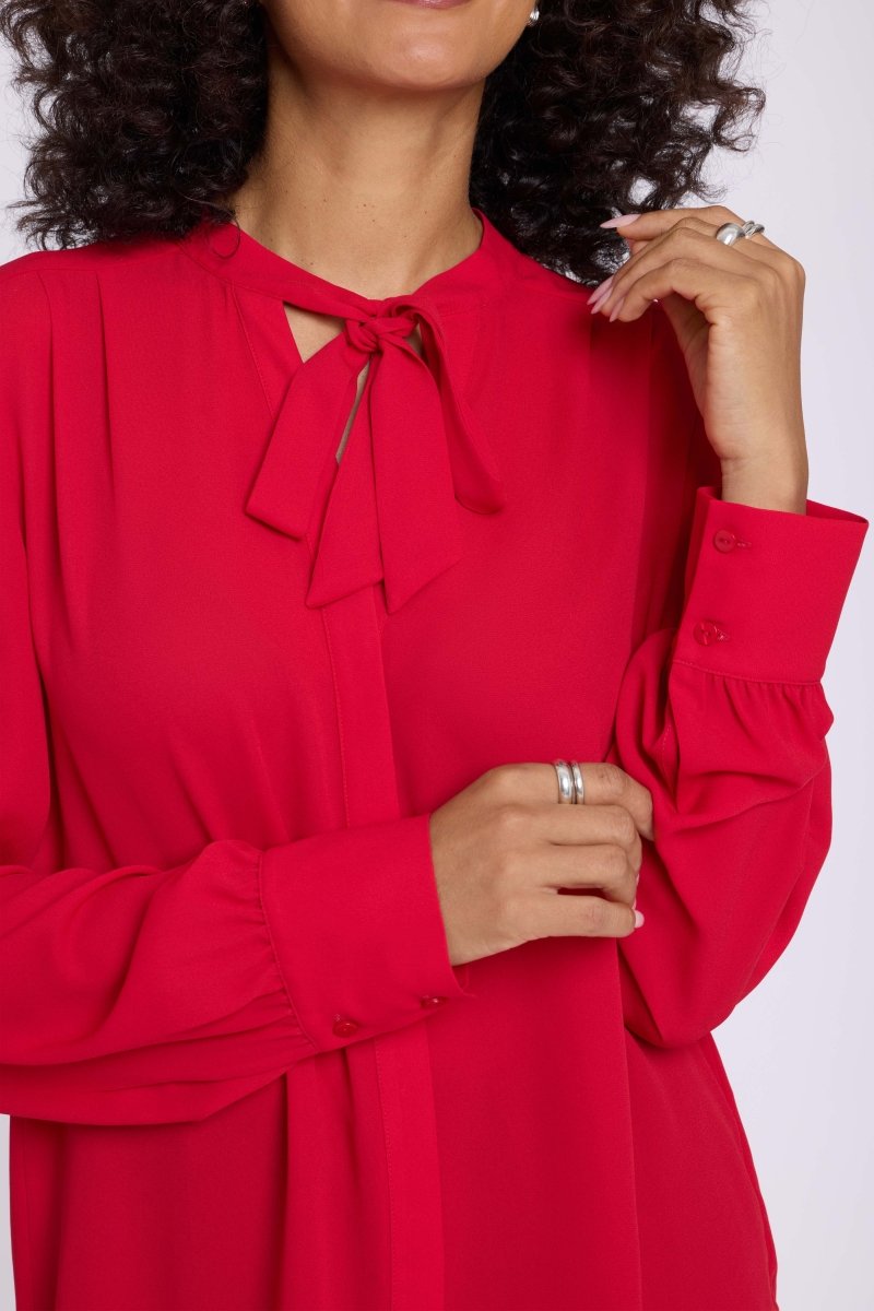Tie-Neck Blouse | Passion - NYDJ