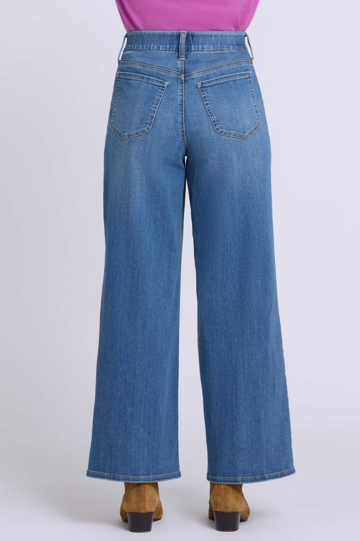 Waist-Match™ Simone Wide Leg Jeans With High Rise | Redwood - NYDJ