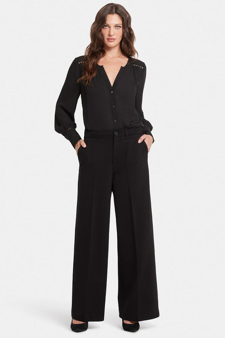 Whitney Pants in Ponte Knit | Black | Trouser | NYDJ