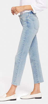 Marilyn Straight Ankle Jeans Light Blue Premium Denim | Promise | Pants | NYDJ