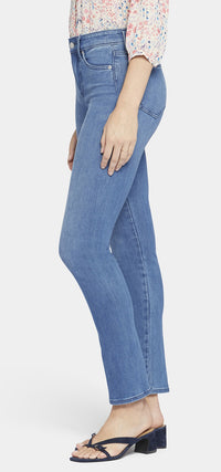 Seamless Sheri Slim Jeans Medium Blue Premium Denim | Stunning | Pants | NYDJ