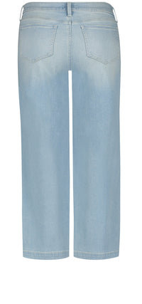 Teresa Wide Leg Ankle Jeans Light Blue Premium Denim | Naomi | Denim | NYDJ